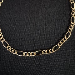 AG6*《アンクレット》*ゴールド×フィガロチェーンの画像