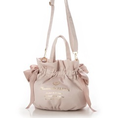【新品未使用】Maison de FLEUR 2way  ギャザートートバッグの画像