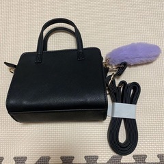 【新品未使用】クロミ フェイスミニショルダーバッグ ブラック サンリオの画像