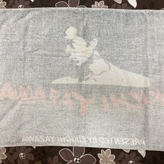 【当時物！レア！】矢沢永吉 1991年 BigBeat エンブレム付 スペシャルビーチタオルの画像