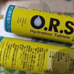 O.R.S. Hydration Tablets レモン12錠入×2本の画像