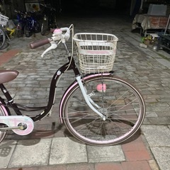 【5498】子供車　26インチ  7,200円（防犯・税込）の画像