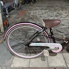 【5498】子供車　26インチ  7,200円（防犯・税込）の画像