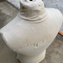ジャンク 難あり メンズ トルソー 布張り ビンテージ の画像