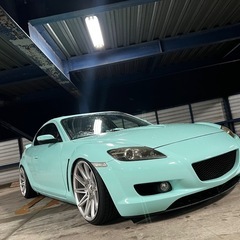 MAZDA RX-8 ティファニーブルーの画像