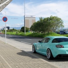 MAZDA RX-8 ティファニーブルーの画像