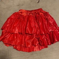 2段フリルパニエ　レッドの画像