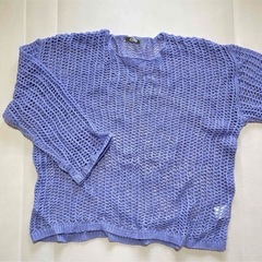 kutirニット紫の画像