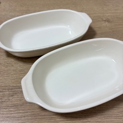 グラタン皿2枚セットの画像