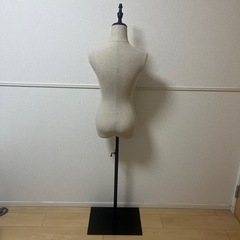 トルソー マネキン 7号 洋裁 女性 スチール脚 レディース ディスプレイ全身 腕無の画像