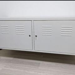 IKEA PSキャビネットスチールテレビ台ホワイト