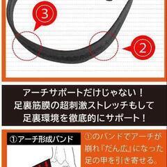 【used】足裏アーチサポート＆筋膜ストレッチの画像