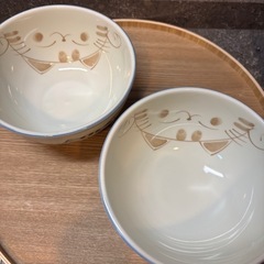 早い者勝ち！猫🐈丼ぶり2個セット⭐︎新品未使用の画像