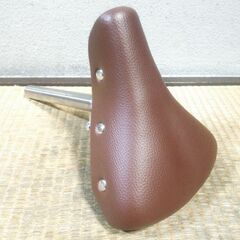 ★お洒落なテリー型サドル★ダークブラウン★③の画像
