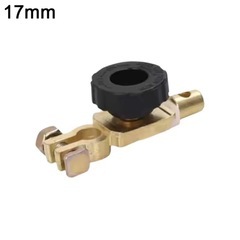 未使用D端子用 バッテリーカットターミナル(黒 )の画像