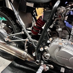 ホンダ FTR223 エンジン始動確認ok FCR.チタンマフラー等の画像