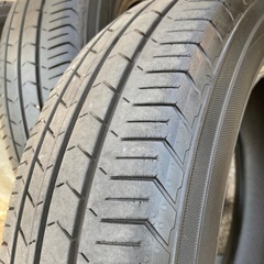 23年製 軽自動車用夏タイヤ 155/65R14 4本セット 軽自動車用 夏タイヤ 155/65R14中古アルミセット