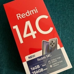 シャオミ(Xiaomi) SIMフリー スマートフォン Redmi 14C 8GB+256GB 6.88インチの画像