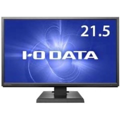 【モニターアームセット】美品 日本メーカー 21.5型ワイドディスプレイ I-O DATA LCD-AH221XDBの画像