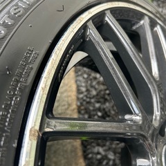 ワーク　レイバー　M009 廃盤品　タイヤホイールセット！の画像