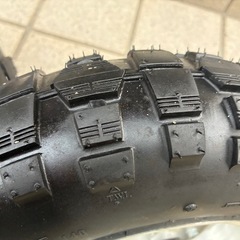 モンキー用８インチタイヤ、ハブ付きの画像