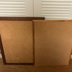 額縁コルクボードの画像