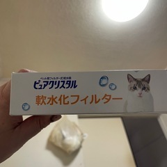 GEX（ジェックス）のペット用フィルター式給水器「ピュアクリスタル」用の軟水化フィルターです。の画像