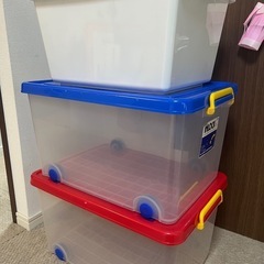 収納ケース 3つまとめて差し上げますの画像