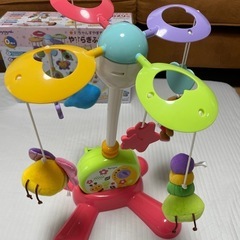 赤ちゃんすやすや2WAYタイプ　安らぎふわふわメリー　の画像