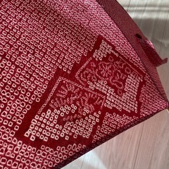 絞り着物　日傘の画像