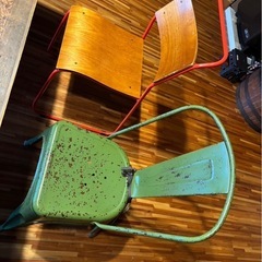 ビンテージ風　ダイニングテーブルセットの画像
