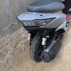 YAMAHA 125ccスクーター　バイクの画像