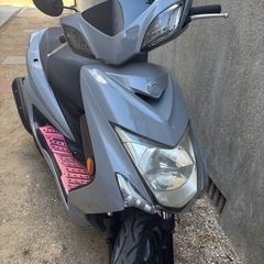 YAMAHA 125ccスクーター　バイクの画像