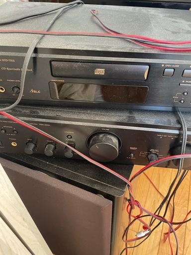 Pioneer大型CDデッキ、スピーカーセット