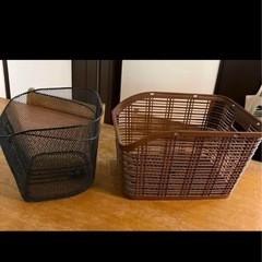 新品 自転車　前カゴ　OGK後カゴ　 2こセットの画像