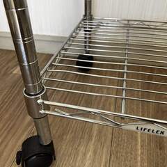スチールラック (約)幅59cm×奥行34cm×高さ94cmの画像