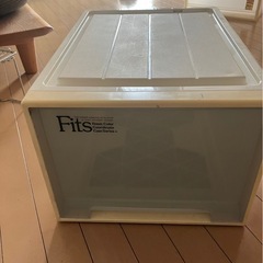 無料でok　無印　クローゼットケース　５個　fits １個の画像