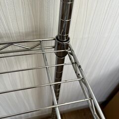 スチールラック (約)幅74cm×奥行34cm×高さ90cmの画像