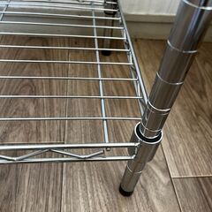 スチールラック (約)幅74cm×奥行34cm×高さ90cmの画像