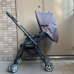 【美品】Aprica:AB型ベビーカー　両対面カルーン　超軽量　コンパクト収納の画像