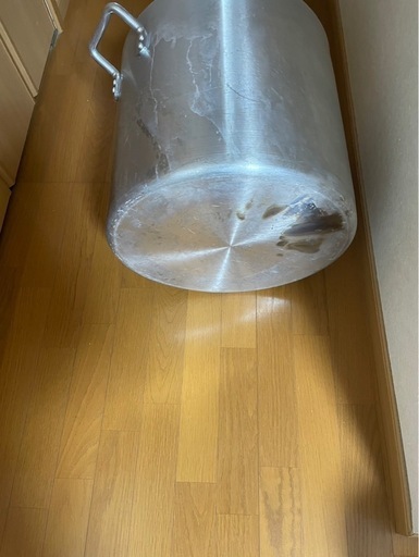 業務用寸胴鍋フタ付き　大