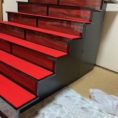 飾り棚　雛人形飾り台の画像