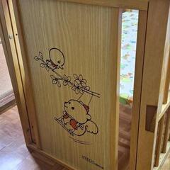 家具屋で購入 しっかりしたベビーベッドの画像