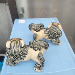 魔除け　シーサーの置物の画像