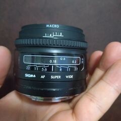 優良品　Sigma SUPER-WIDE II MULTI-COATED 24mm F2.8　★SONY Aマウントの画像