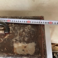 昔のウォータールー工具箱　ツールボックスの画像