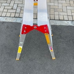 【美品！】アルミ脚立 3尺 はしご兼用 の画像