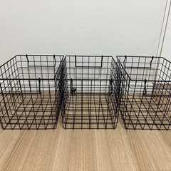 収納バスケット×3の画像