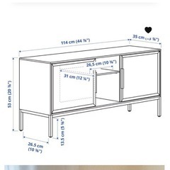 IKEA ローキャビネットの画像
