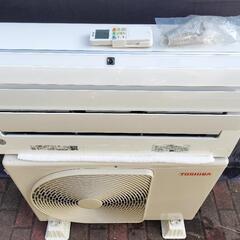 🌀標準取付け費用込み！2022年式 東芝エアコン2.2kw6畳〜 大清快上位モデル！省エネ🌟 北九州、福岡方面の画像